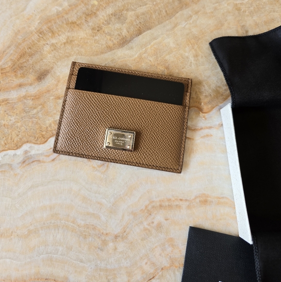 Dolce & Gabbana D&G Dauphine Logo Card Holder Wallet Cardholder - Picture 8 of 11